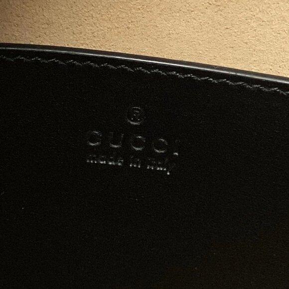 GUCCI GG Marmont 681483 Black Leather - Tote Bag - Picture 8 of 16
